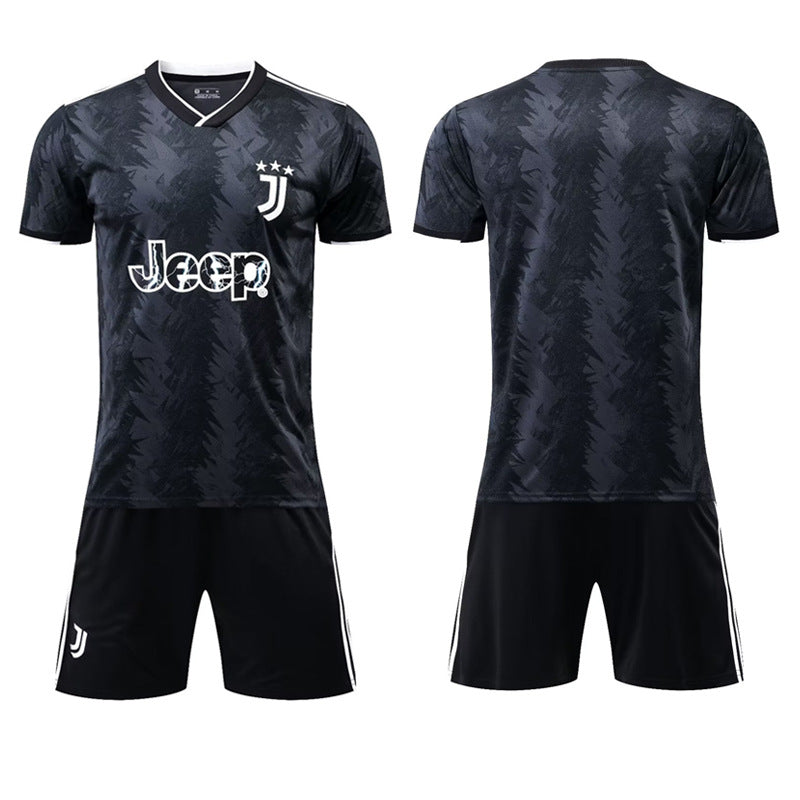 World Cup Qatar Football Shirt Set National Team Kit Juve Home Juve Black Tottenham Home away Tottenham Two Arsenal Home Black Boys and Girls